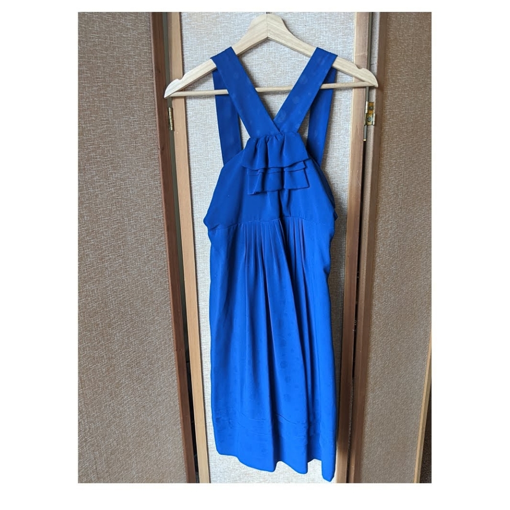 Royal blue dress